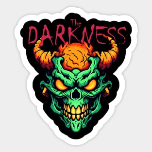 the darkness is here Sticker